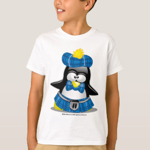 Scottish Penguin Blue T-Shirt