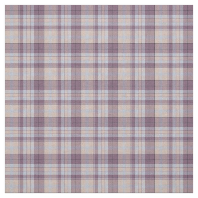 Scottish Pink Classic Tartan Fabric (Swatch)