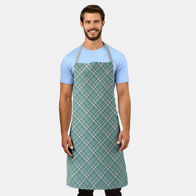 Scottish Plaid Apron (Worn)