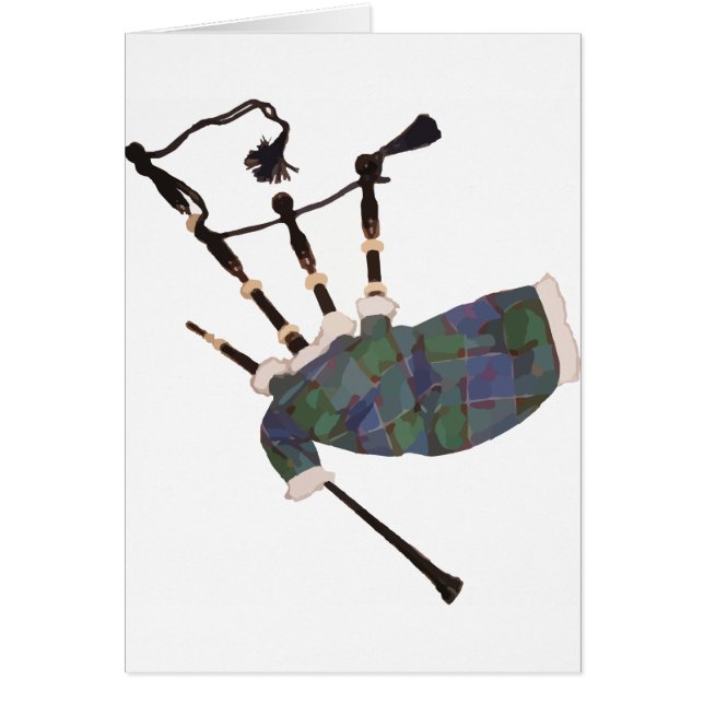 scottish plaid bagpipes (Front)