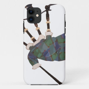 scottish plaid bagpipes Case-Mate iPhone case