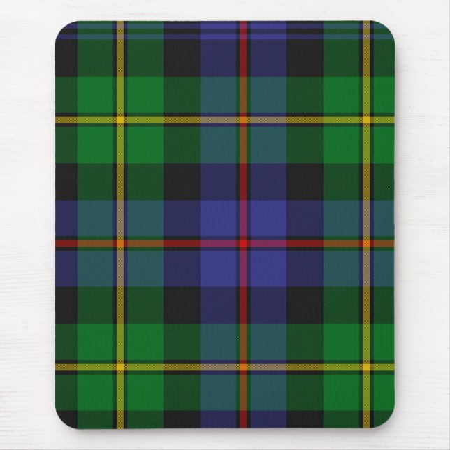 Scottish Plaid, Baillie Wm. Wilson, Mouse Pad (Front)