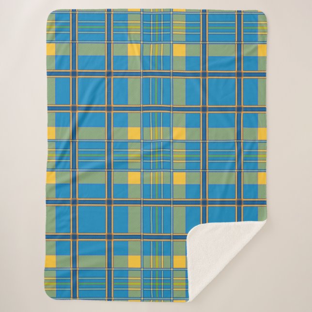 scottish plaid tartan blanket (Front)