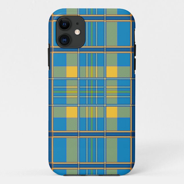 scottish plaid tartan phone case (Back)
