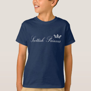 Scottish Princess Kids T-Shirt