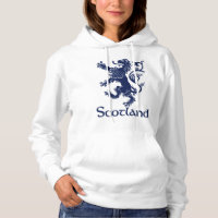 Scottish Rampant Lion Navy Blue