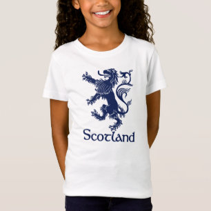 Scottish Rampant Lion Navy Blue T-Shirt