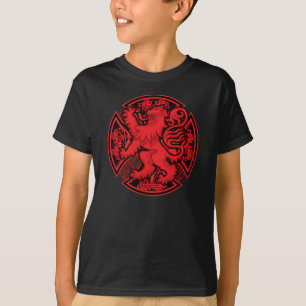Scottish Red Lion Cross T-Shirt