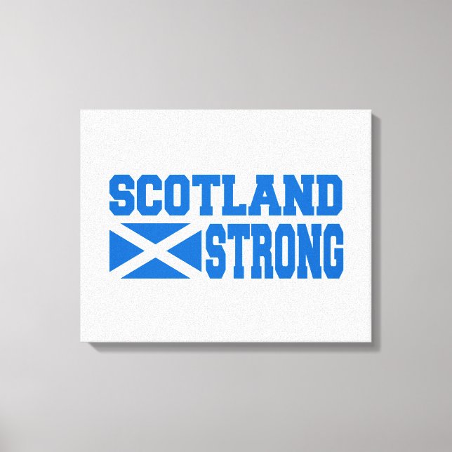 Scottish Referendum Scotland Independent Freedom Canvas Print (Front)