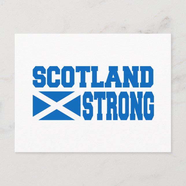 Scottish Referendum Scotland Independent Freedom Postcard (Front)