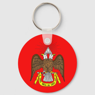 Scottish Rite 32nd degree Key Ring