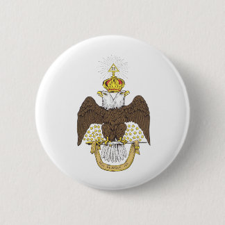 Scottish Rite 6 Cm Round Badge