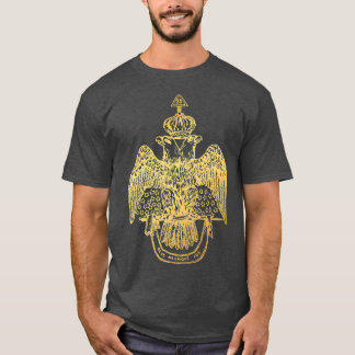 Scottish Rite Eagle 33rd Degree Freemason Gifts T-Shirt