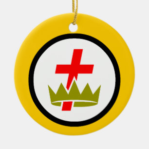Scottish Rite's Edition Ceramic Tree Decoration