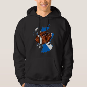 Scottish Rugby Scotland Rugby Scottish Flag Vinta Hoodie