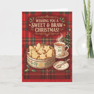 Scottish Shortbread Christmas Card