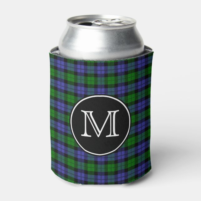 Scottish tartan can cooler (Can Front)