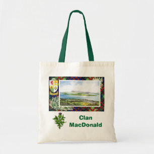 Scottish Tartan, Clan MacDonald, Tote Bag