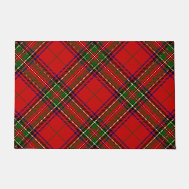 Scottish Tartan Doormat (Front)