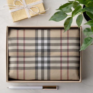 Scottish Tartan Pattern Tissue Paper