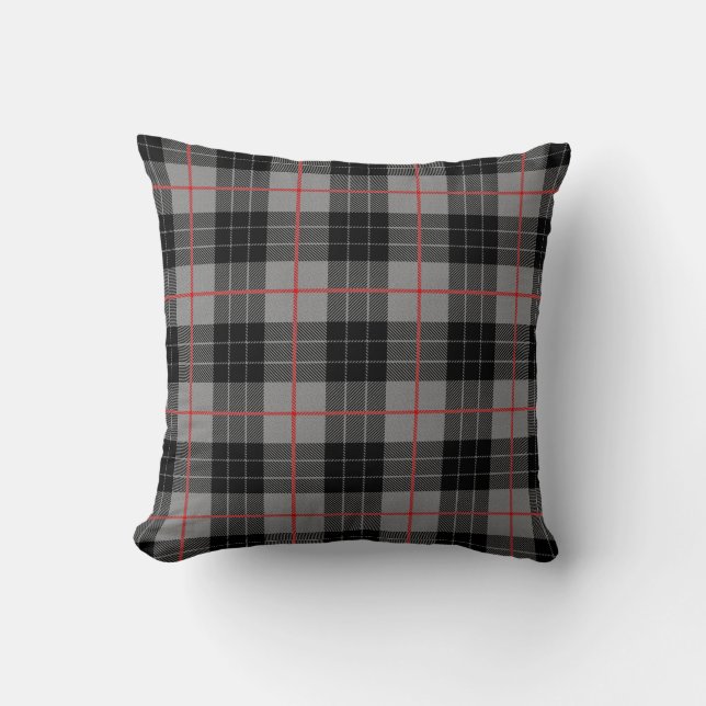 Scottish tartan plaid cushion (Front)
