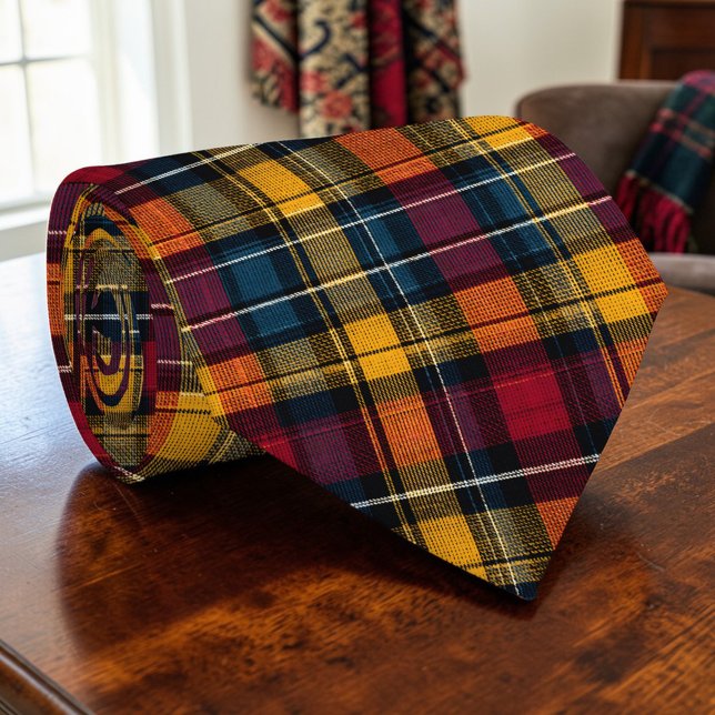 Scottish Tartan Plaid Custom Necktie (Creator Uploaded)
