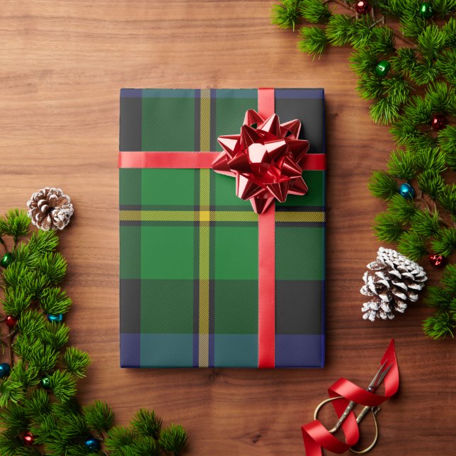 Scottish Tartan Plaid Wrapping Paper (Holiday Gift)