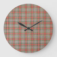 Scottish tartan: red-green-yellow pattern.