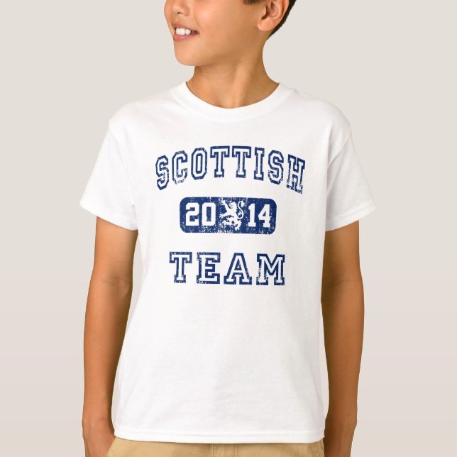 Scottish Team 2014 T-Shirt (Front)