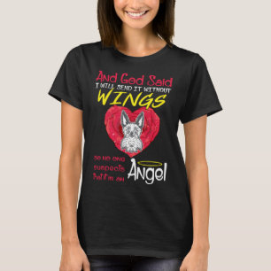 Scottish Terrier Angel Without Wings Pet s T-Shirt