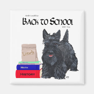 Scottish Terrier Back to School Magnet