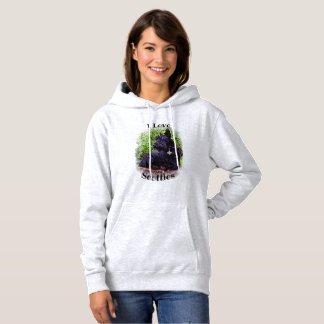 Scottish Terrier black/wheaten, sitting/standing Hoodie