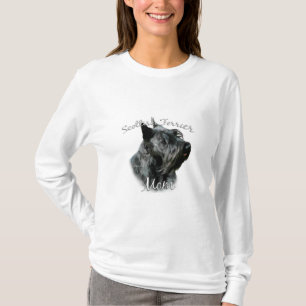 Scottish Terrier (blk) Mom 2 T-Shirt