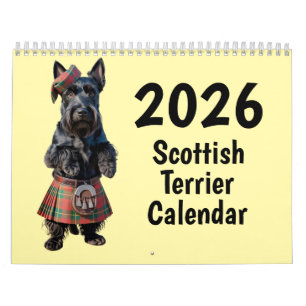 Scottish Terrier Calendar