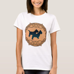Scottish Terrier Celtic Design T-Shirt