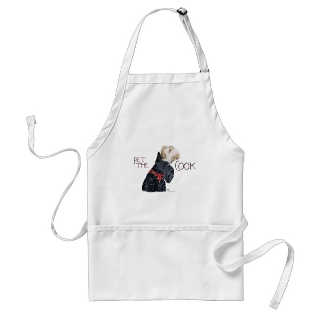 Scottish Terrier Chef Standard Apron (Front)