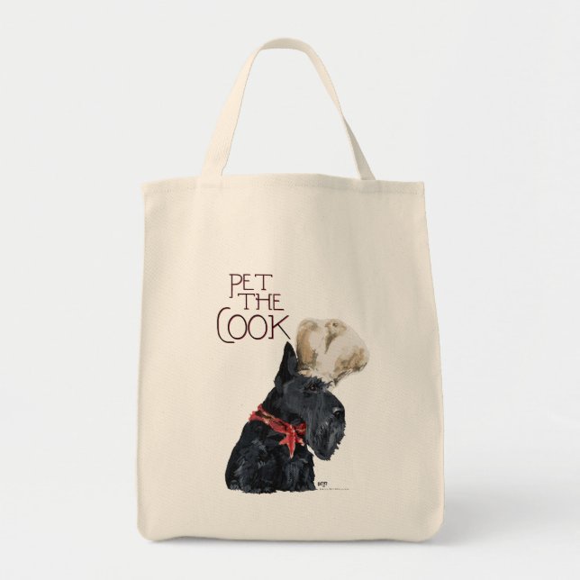 Scottish Terrier Chef Tote Bag (Front)