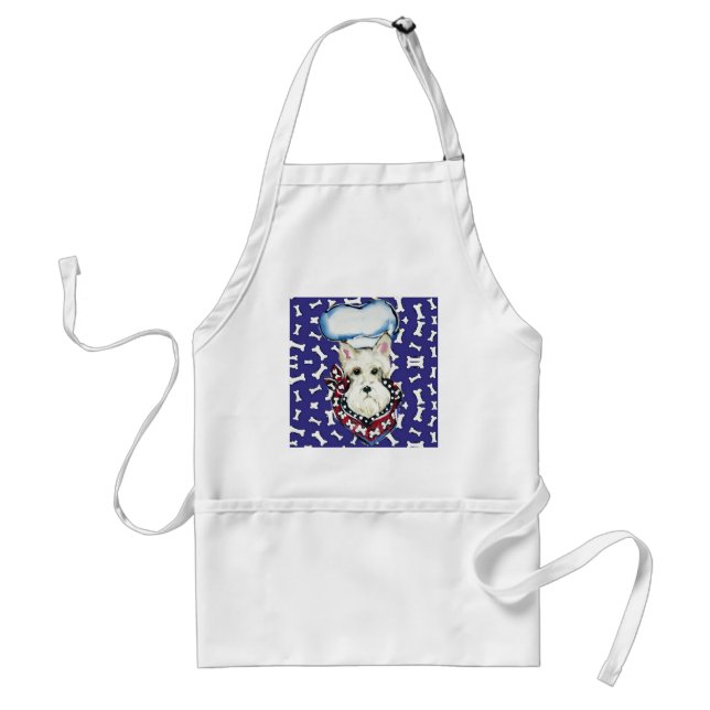 Scottish Terrier Chefs Standard Apron (Front)