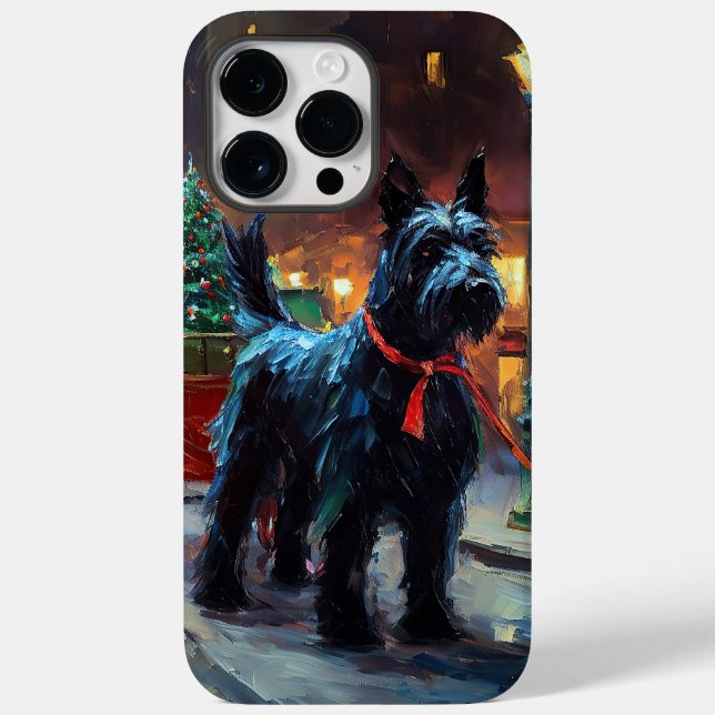 Scottish Terrier Christmas Festive Season  Case-Mate iPhone Case (Back)