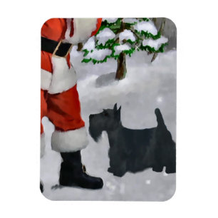 Scottish Terrier Christmas Gifts Magnet