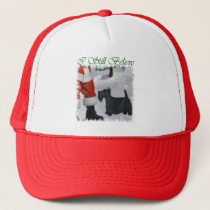 Scottish Terrier Christmas Gifts Trucker Hat
