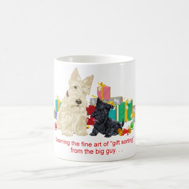 Scottish Terrier Christmas Mug (Center)