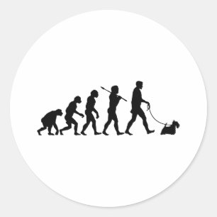 Scottish Terrier Classic Round Sticker