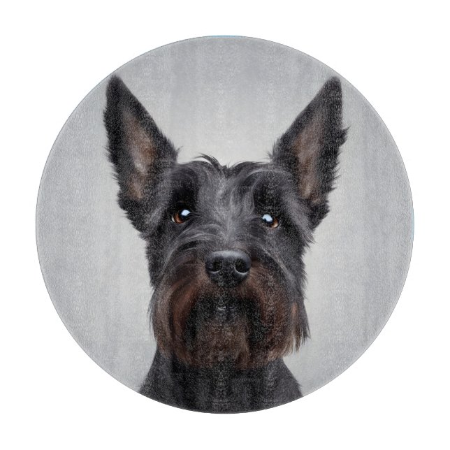 Scottish Terrier Cutting Board (Front)
