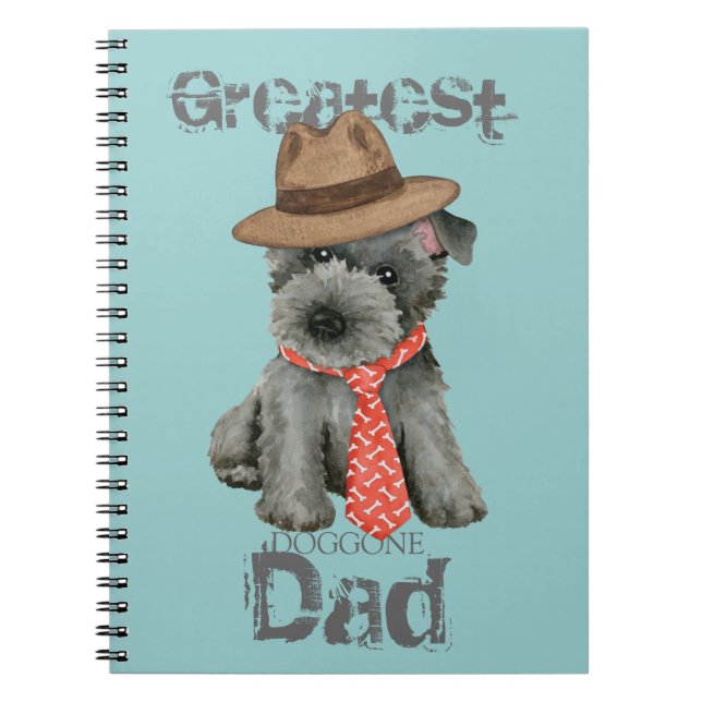 Scottish Terrier Dad Notebook (Front)