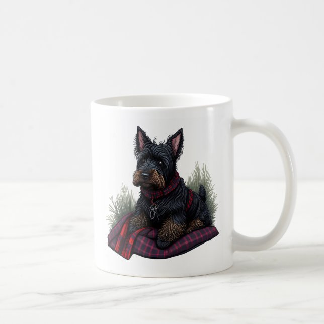 Scottish Terrier Dog Coffee Mug (Right)