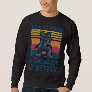 Scottish Terrier Dog   Dog Dad Mum Men Women Sweatshirt