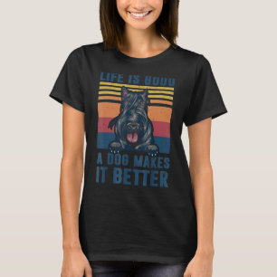 Scottish Terrier Dog Dog Dad Mum Men Women T-Shirt