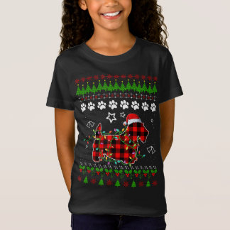 Scottish Terrier Dog Funny Xmas Ugly Sweater Chris