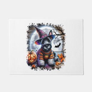 Scottish Terrier Dog Halloween Doormat